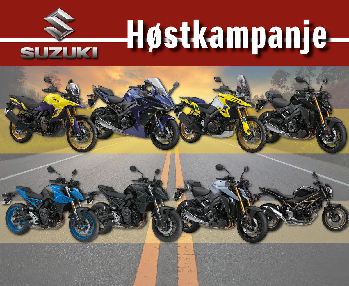 Høstkampanje Suzuki MC